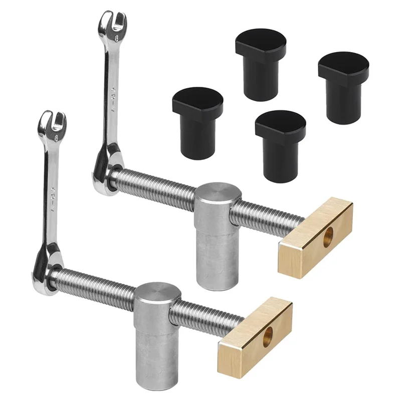 

Woodworking Bench Dog Clamps with Bench Dog Stop Sets Clip Clamp Fixture Vise Benches Joinery Carpenter Tools(20Mm) B