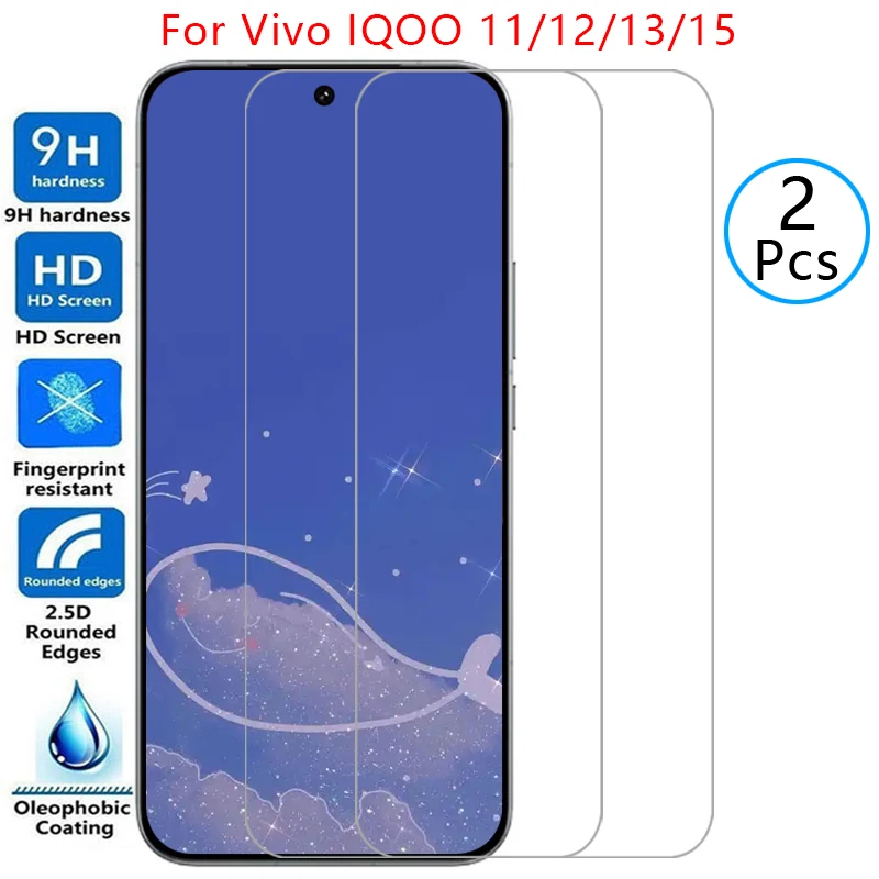 Фото Защитная пленка для экрана Vivo iQOO 11 12 13 15 5G, защитное закаленное стекло для iQOO11 iQOO12 iQOO13 iQOO15, пленка Vivo iQOO №1