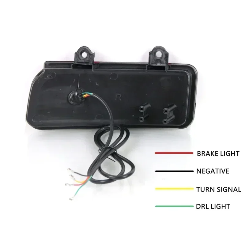 1 пара автомобильных светодиодных задних противотуманных фар бампер дальний