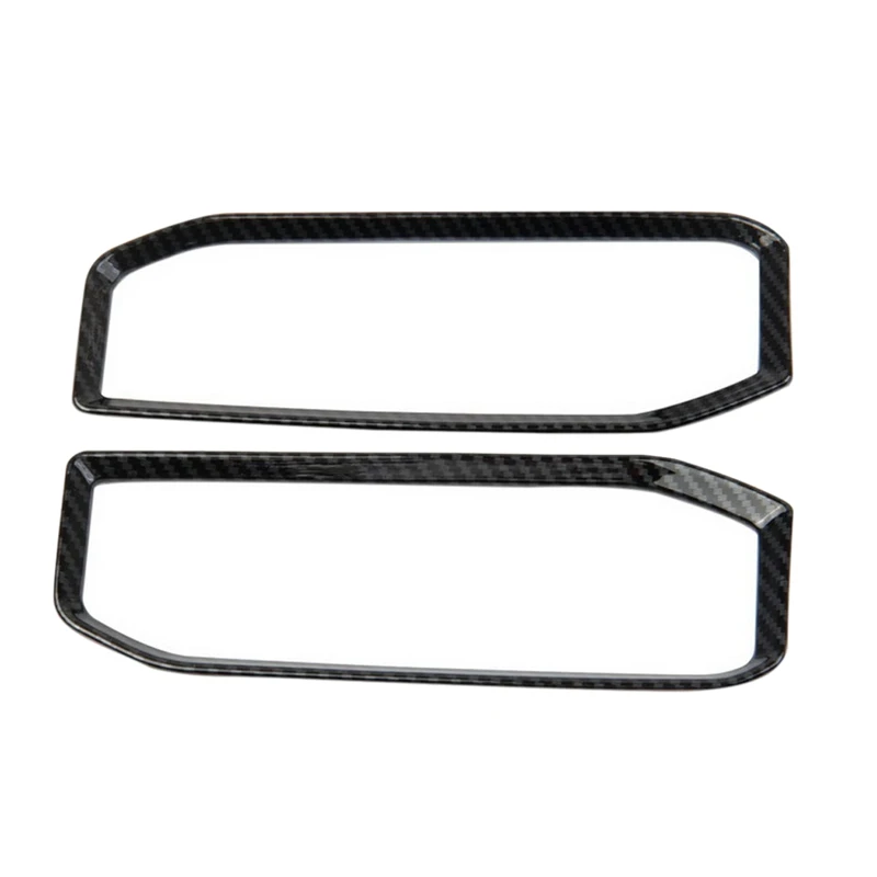 

For Toyota- 2022 Car Carbon Fiber ABS Seat Button Adjustment Bezel Decoration Cover Trim Stickers