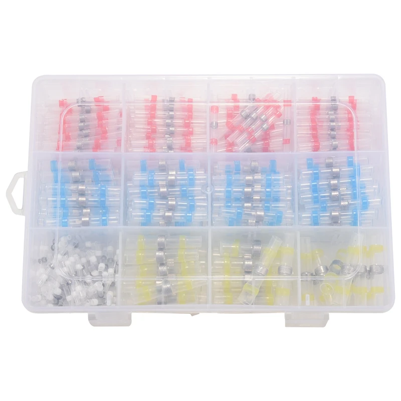 

360 шт., Термоусадочные соединители для припоя