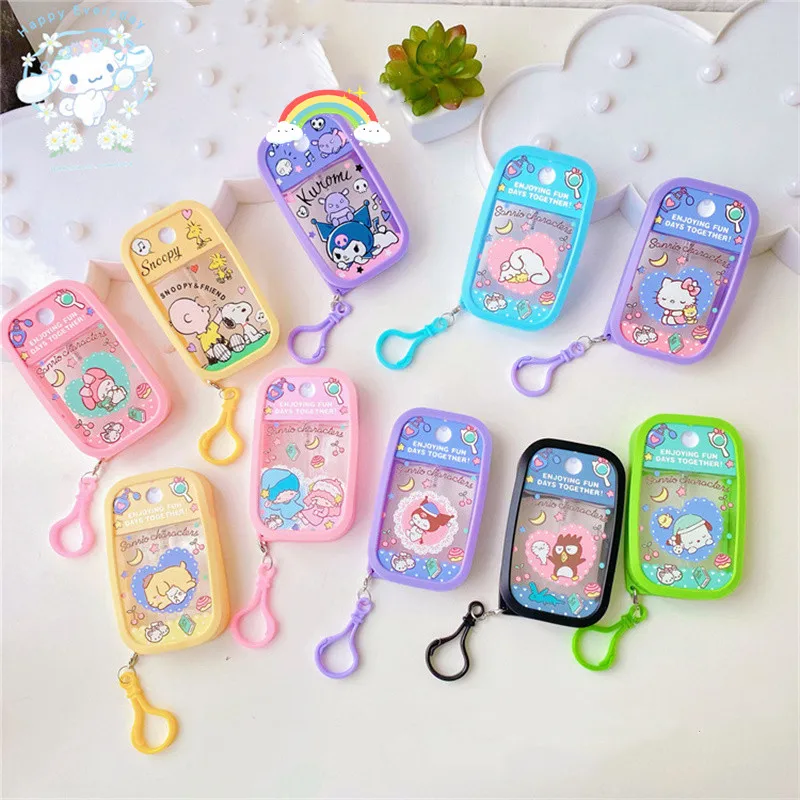 

50ML Anime Kuromi Perfume Atomizer Kitty Melody Cinnamoroll Portable Cosmetics Spray Empty Bottle Cartoon Sanrio Accessories