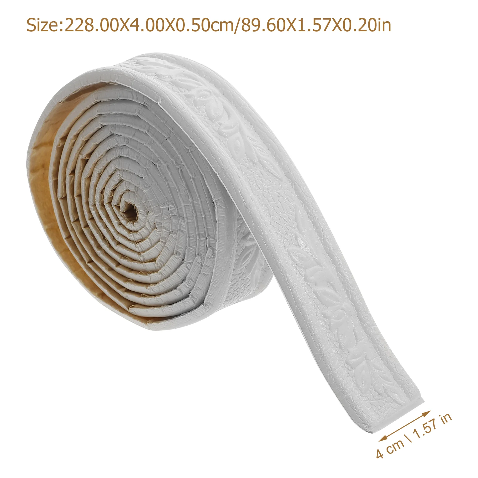 2-рулонный плинтус для украшения дома стиль отклеивающаяся и наклейка на стену 3d