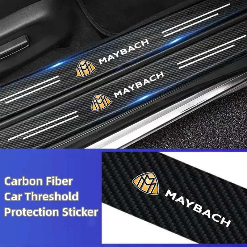 

Carbon Fiber Protector Strip Sticker Auto Bumper Door Sill Protection Tape For C E S Class S400 S500 S600 W222 W211 W210 Maybach