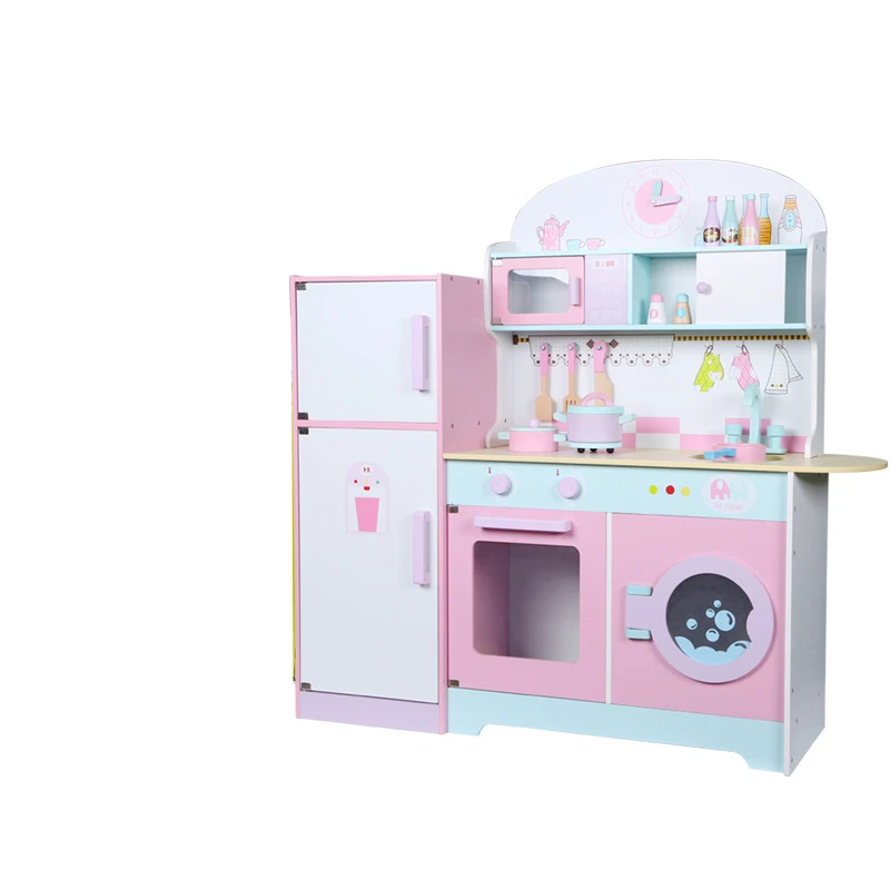 

2021 kids Wooden toys child kitchen toys wood