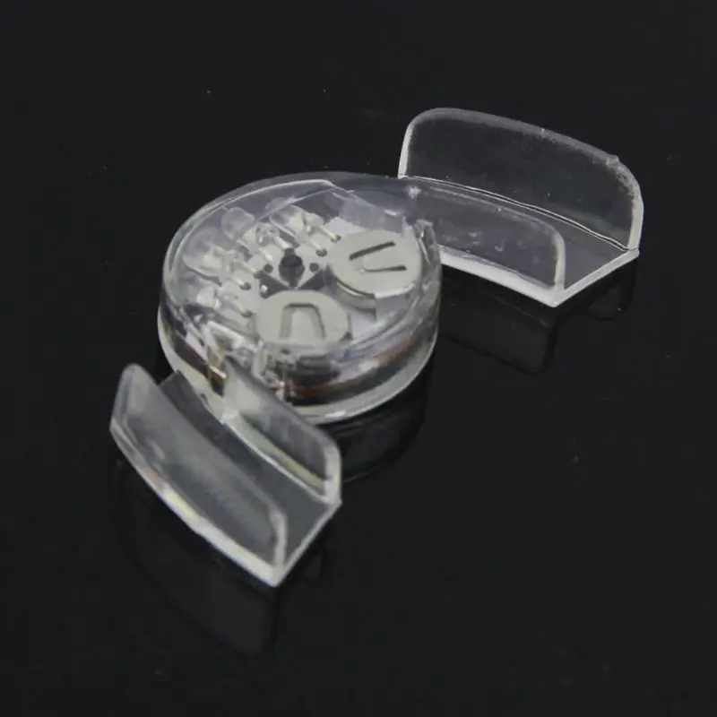 

1X LED Light Mouth Guard Mouthpiece Flashing Piece Party glow in the dark up New