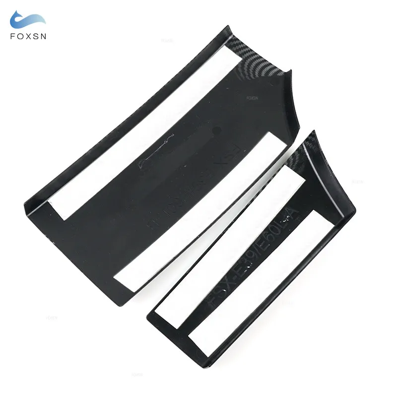 Для BMW 5 серии E60 2004 - 2008 2009 2010 углеродное волокно узор автомобильные аксессуары