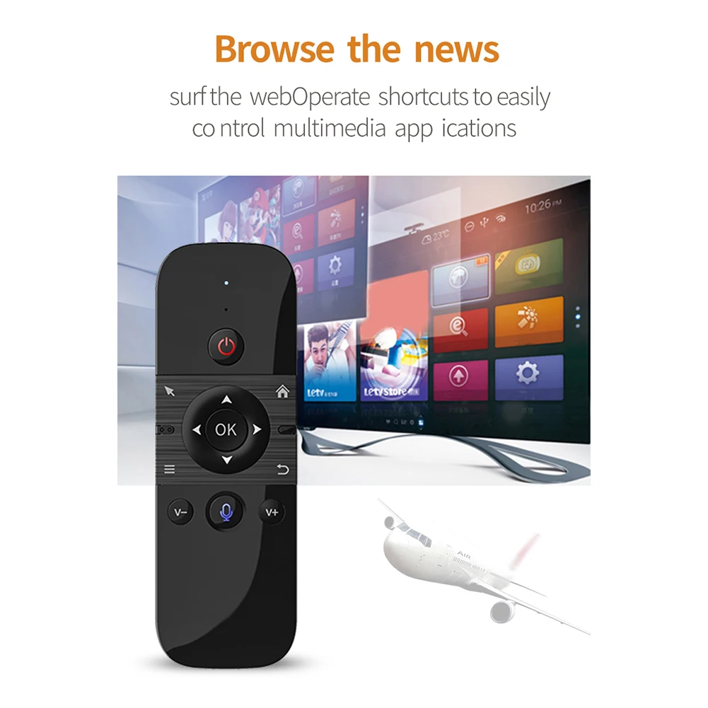 

Пульт ДУ Air Mouse с USB-приемником, 58 клавиш, 2 в 1