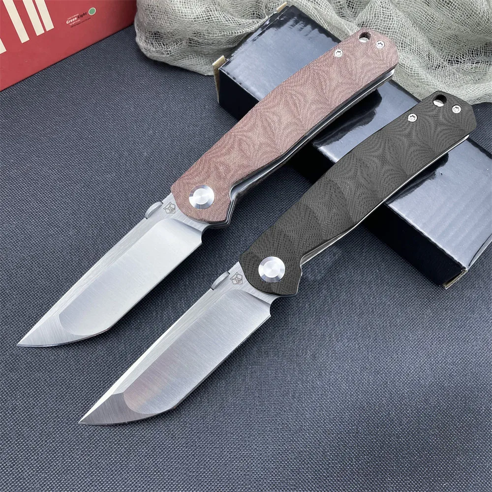 

Shirogorov 520 Survival Folding Knife D2 Blade G10 Handle Outdoor Camping Hunting Knives Utility Tactical Pocket EDC Tool