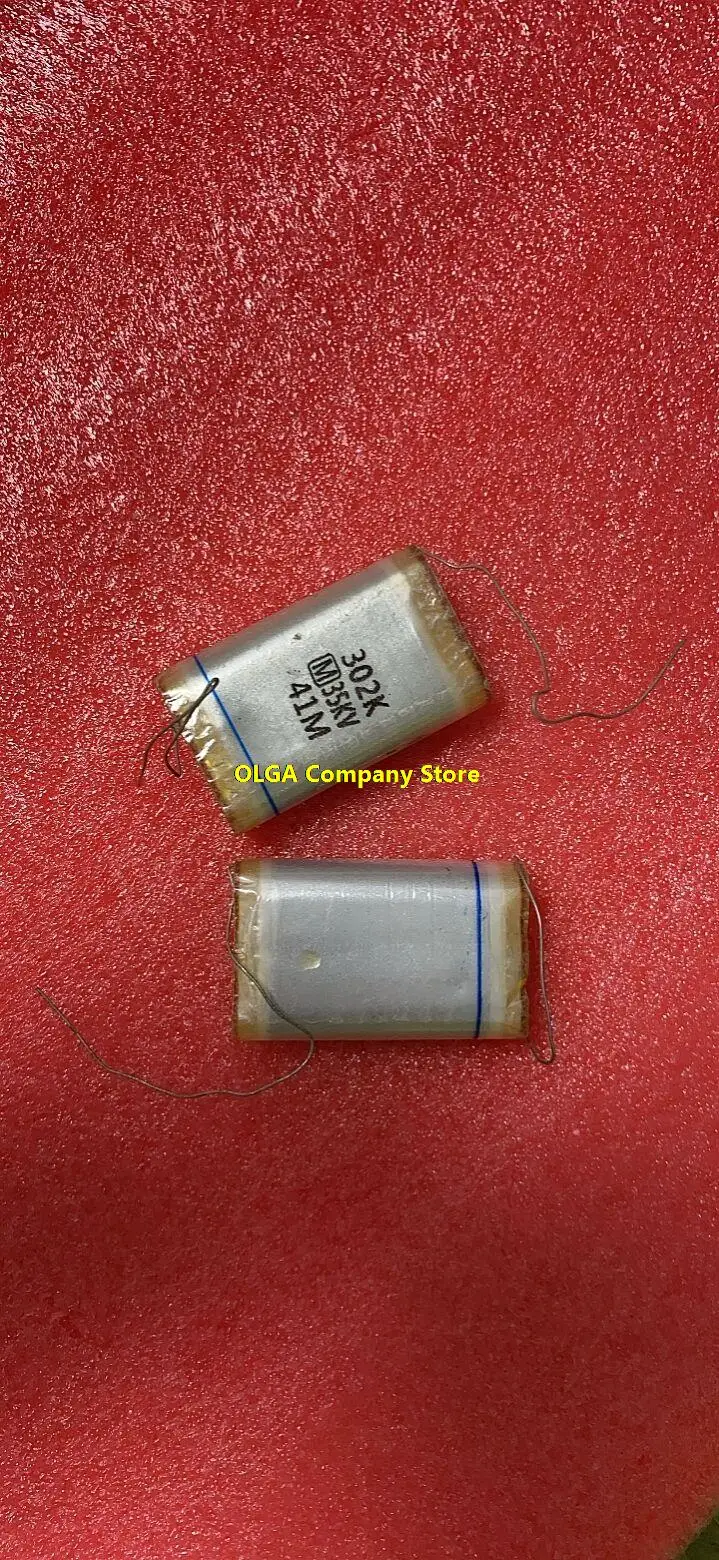 

[Imported] high voltage capacitor 35KV302K high voltage thin film capacitor 35KV3000P 302K35 10PCS -1lot