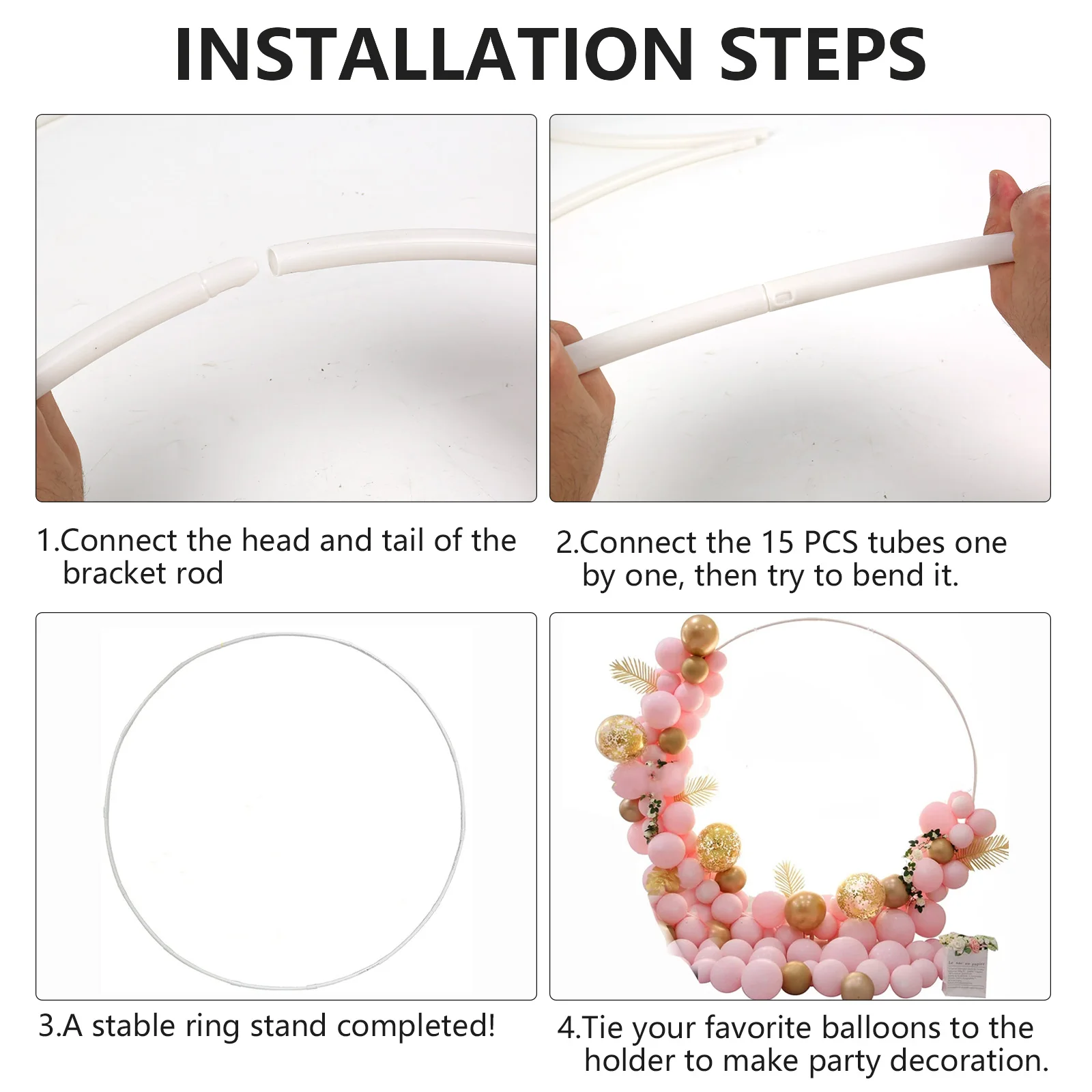 180 см круглая подставка для воздушных шаров в стиле ретро |