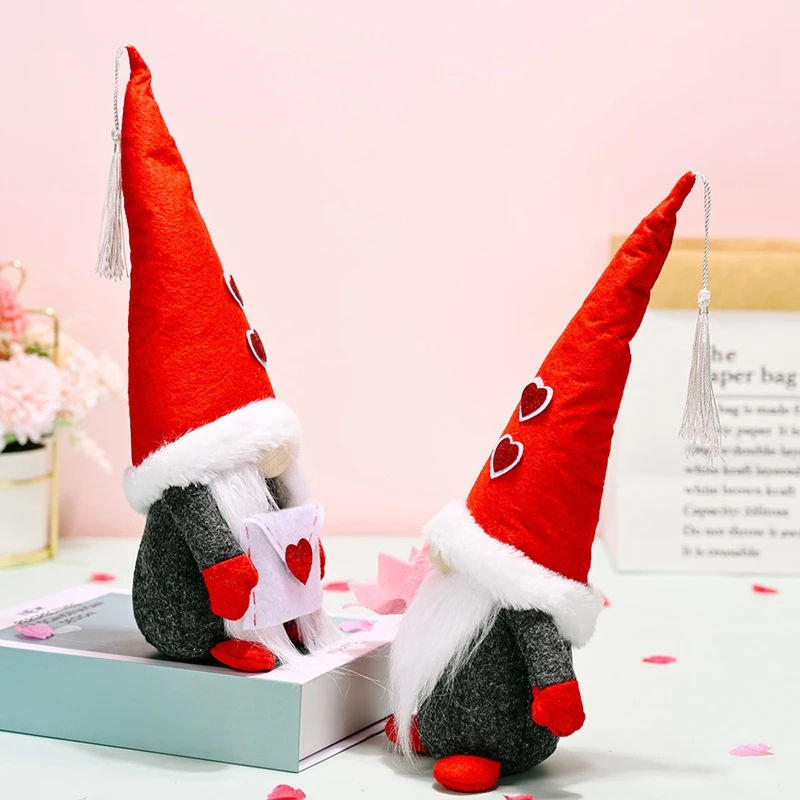 Гномы на День святого Валентина плюшевые украшения-Мистер и миссис