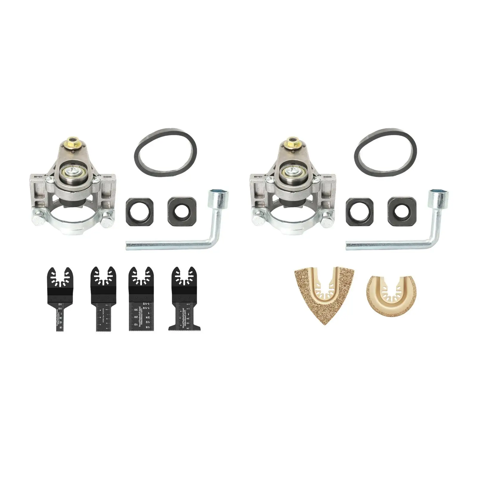 

9 Pieces Angle Grinder Conversion Head Kits M10 M14 Thread Converter for Gypsum