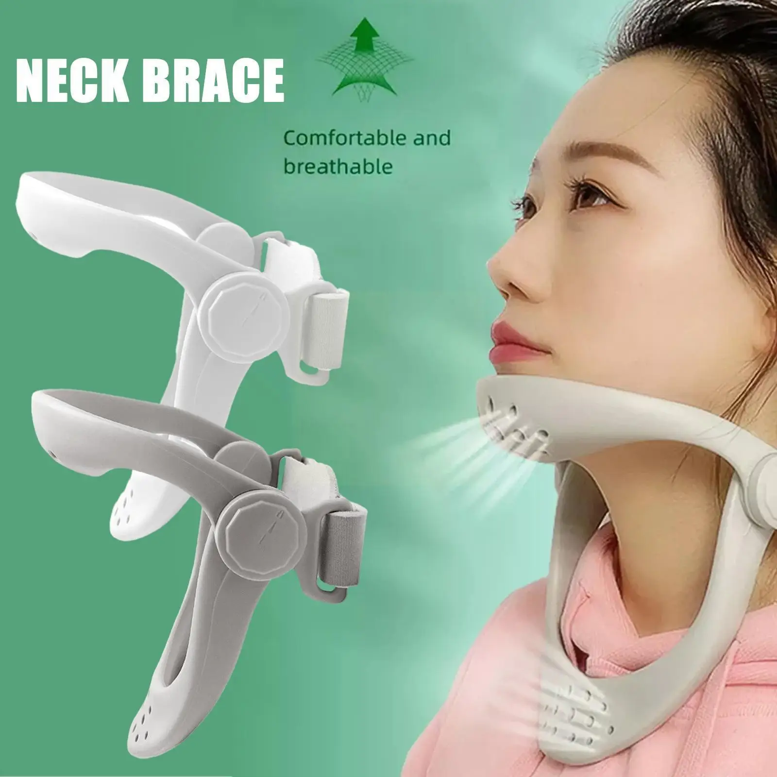 

Neck Support Retractor Adjust Neck Braces Fixed Supports Repair Traction Neck Head Protec Neck Corrector Guard Anti-low Cer P9B4