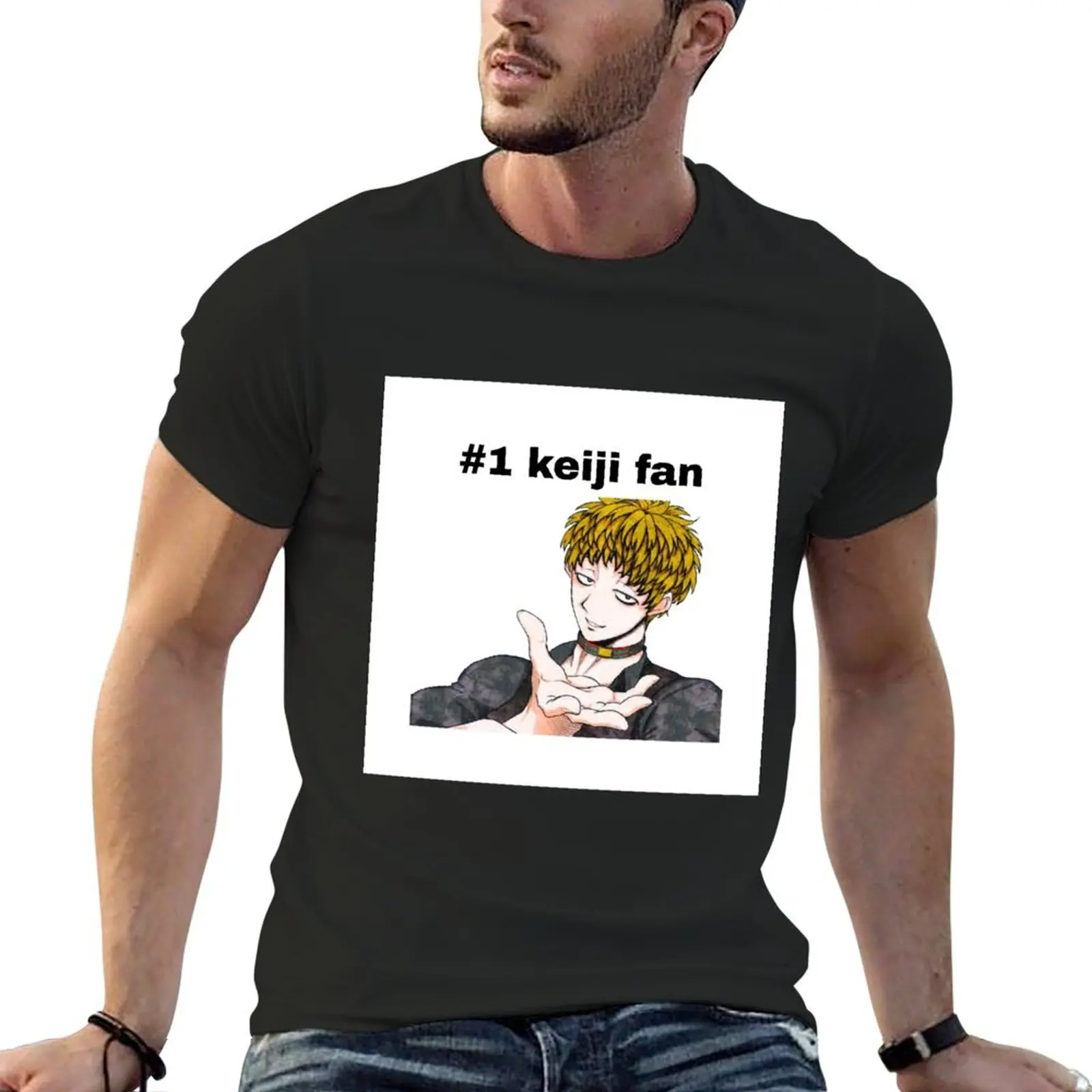 Кийджи голеньги # Футболка для фанатов 1 новое издание большая одежда в стиле