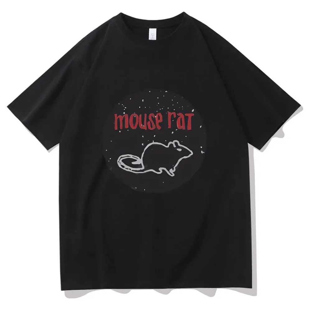 

Showtly Mouse Rat T-shirt Parks and Recreation Leslie Knope Ron Swanson Bert Macklin FBI TV Show Short Sleeve Tee Men Tshirt