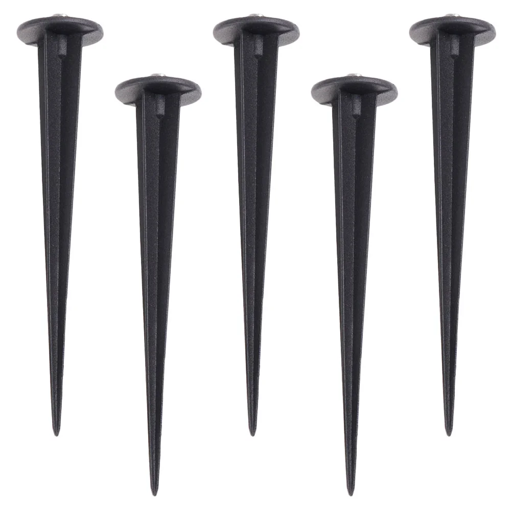 

Ground Spike Aluminum Stakes Lights Replacement Spikes Lawn Accessories Party Garden Exterior Solar Powered