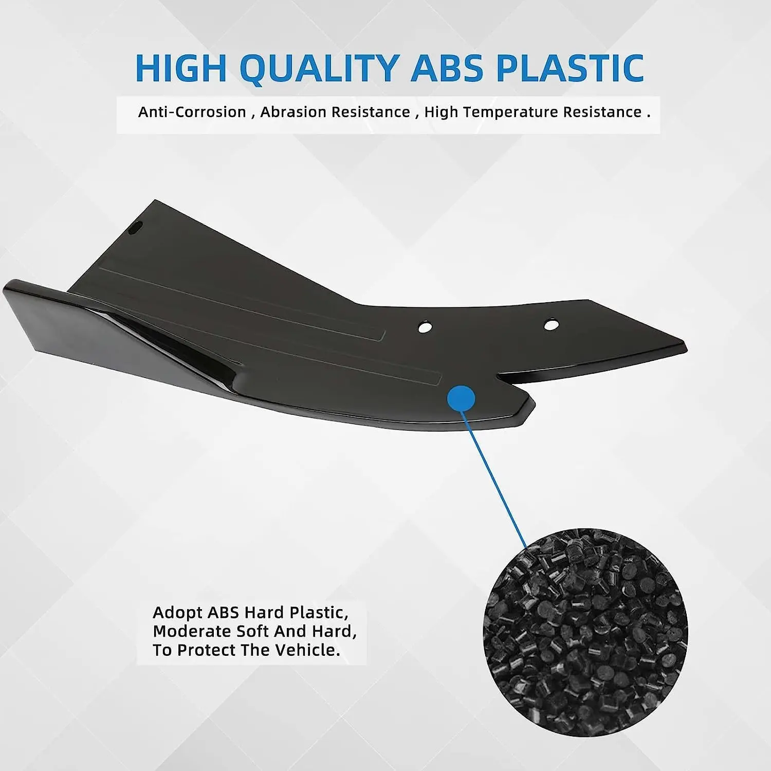 Задний бампер диффузор сплиттер защита Canard передний спойлер комплект кузова для