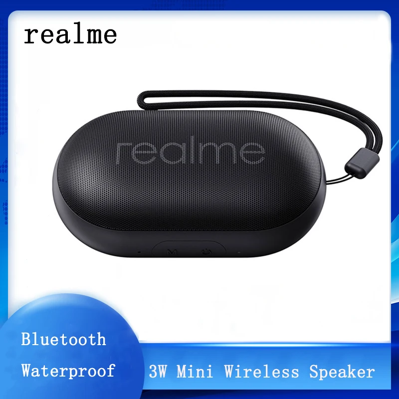 Мини-динамик realme 3 Вт IPX5 водостойкий 600 мАч
