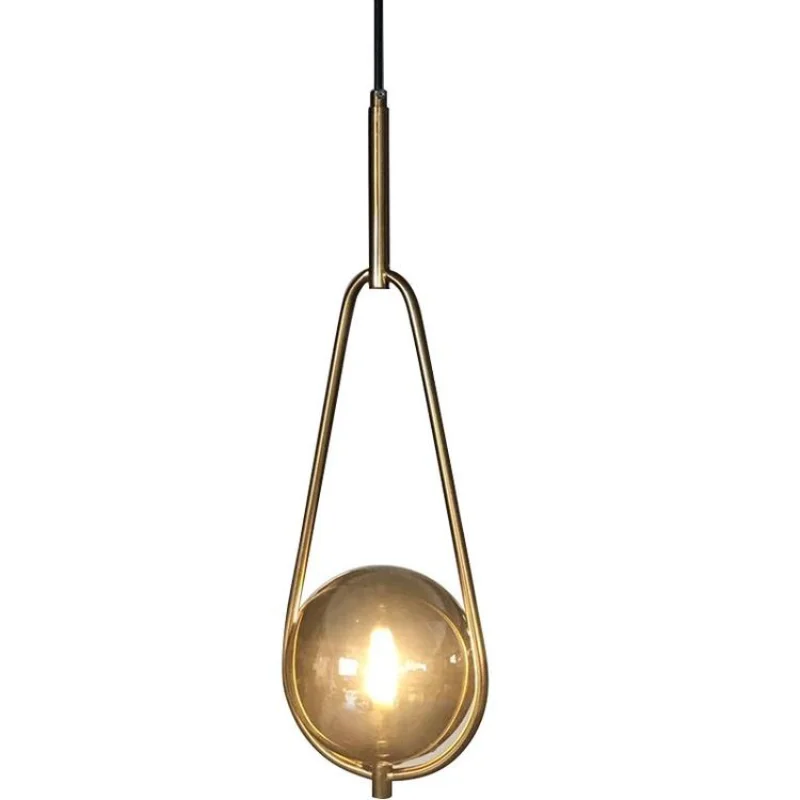 

New Modern Pendant Lights Simple Style Home Decor Hanging Lamps Indoor Lighting Bedroom glass Lights Fixutre bedside Minimalist