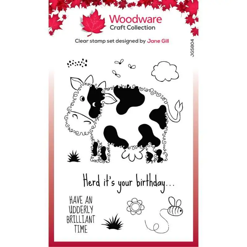 

Cow Clear Stamps No Cutting Dies For Diy Scrapbooking Birthday Paper Card Wishes Photo Album Decorate Handmade Craft Stamps