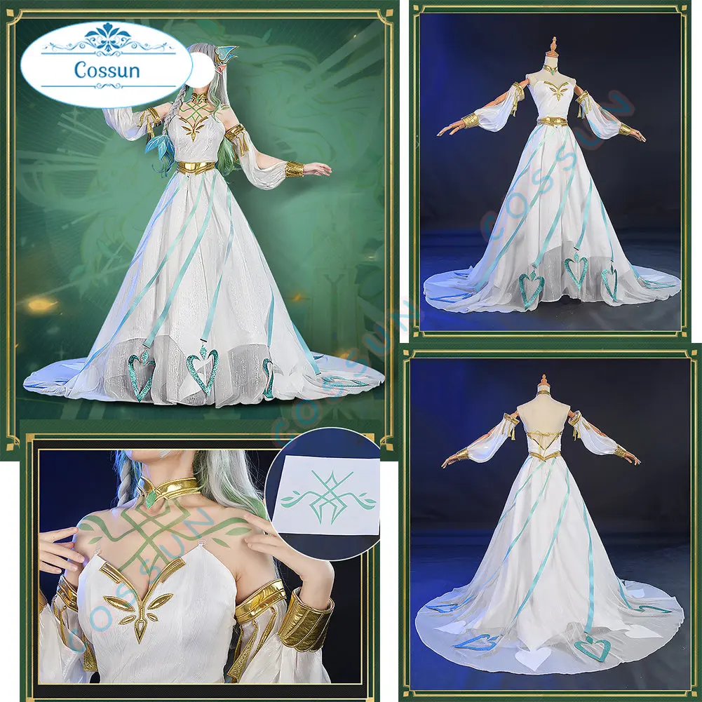 

Game Genshin Impact большой Властелин рукхадевата, костюм для косплея, Великолепное платье, Униформа, наряд для вечеринки, женский костюм