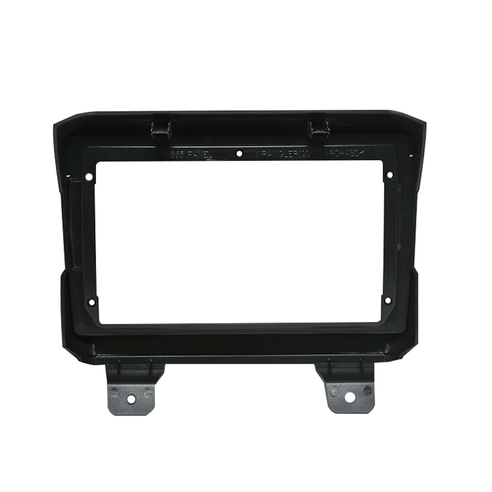 2/1DIN Автомобильная CD DVD рамка аудио адаптер приборная панель 9 дюймов для Jeep Wrangler 4