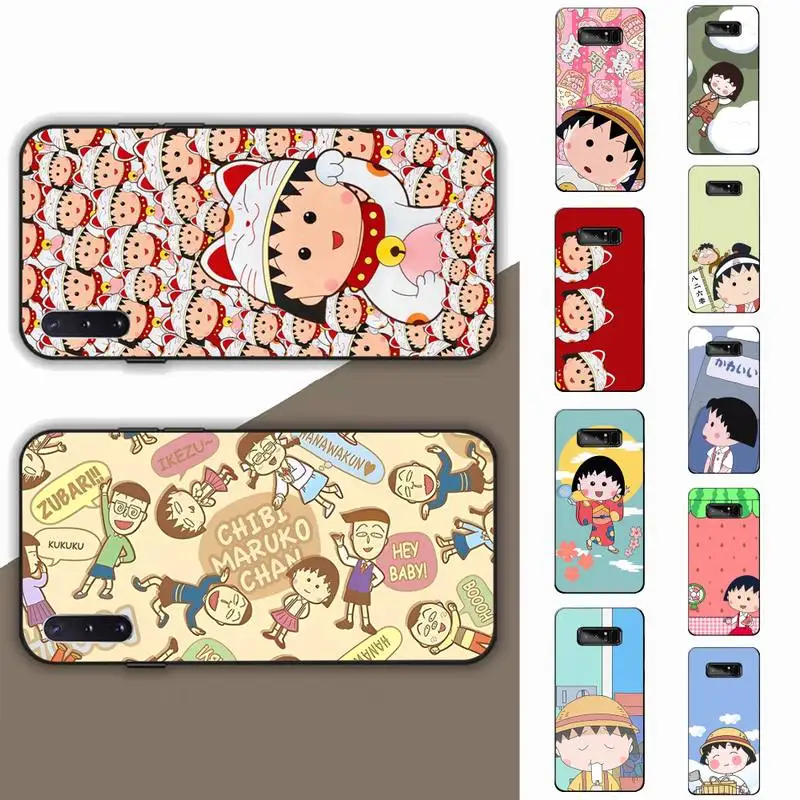 

Cartoon Chibi Maruko Chan-S Phone Case for Samsung Note 5 7 8 9 10 20 pro plus lite ultra A21 12 72