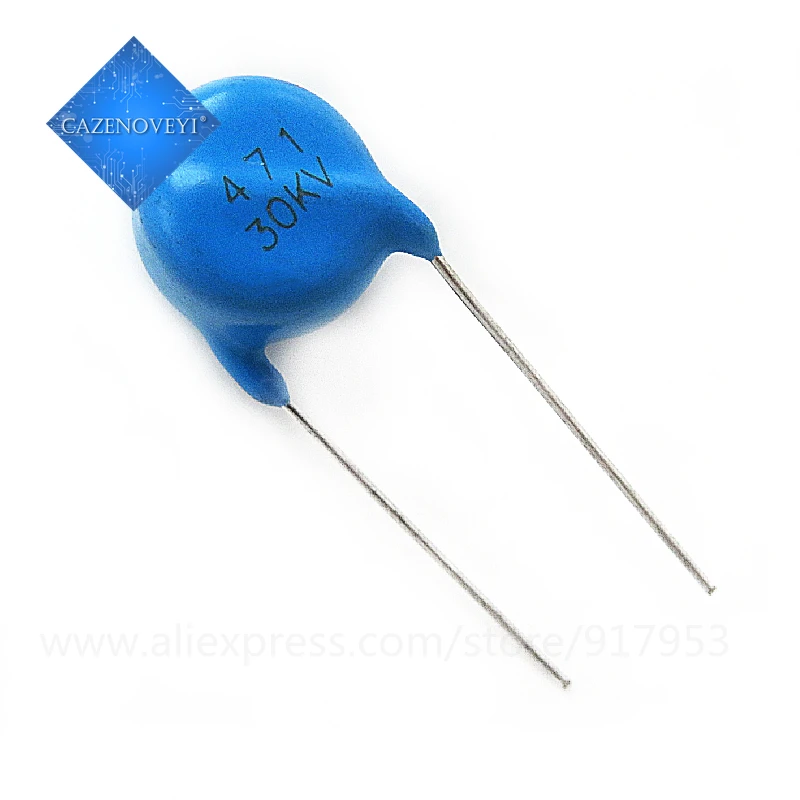 5 шт./партия керамические конденсаторы высокого напряжения 30KV 471 471K в наличии
