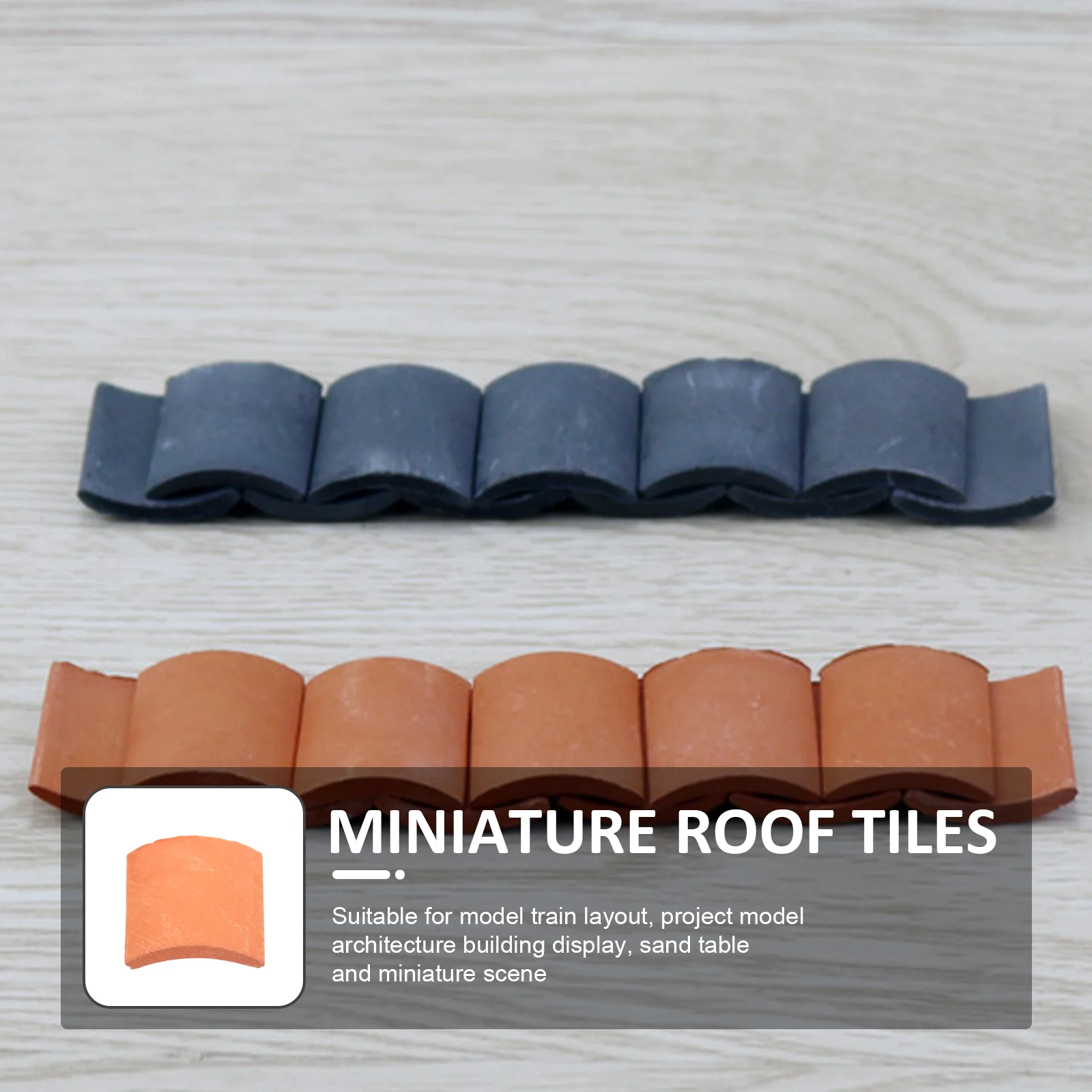 80 шт. мини-кирпичи реалистичные маленькие плитки на крышу декор автомобиля