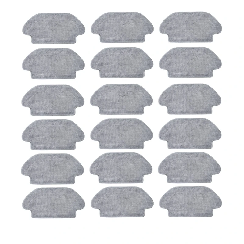 

18Pcs Mop Cloth Cleaning Cloth Rag For Xiaomi Mijia STYJ02YM Robotic Vacuum Cleaner Parts Accessories