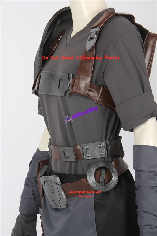 Темно-серый костюм для косплея Starkiller acgcosplay включает реквизит из ПВХ и наплечную
