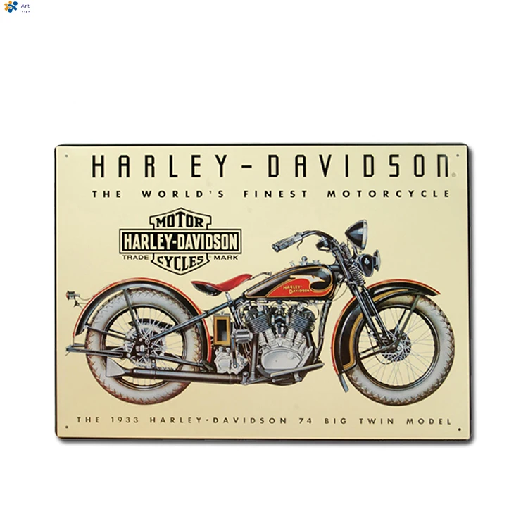 

High Quality Custom stop yard frame embossed nameplates advertising vintage retro wall decor Metal Tin Sign