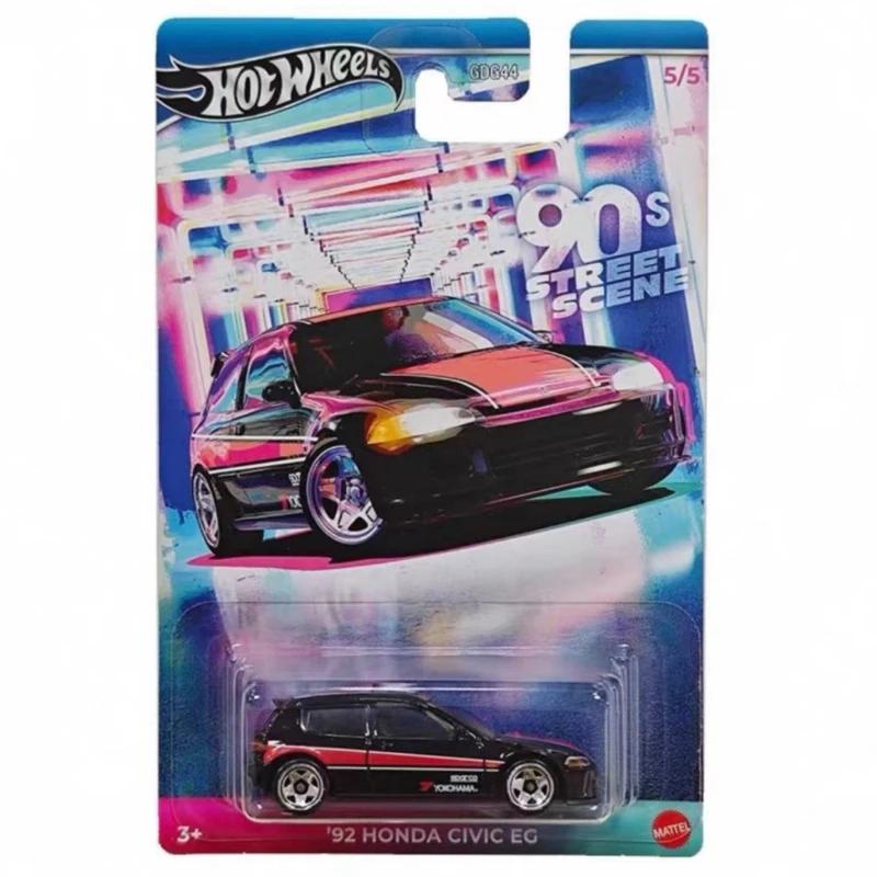 Фото Горячие оригинальные Hot Wheels Silver Elevation, обычный вид на улицу 90-х годов Gdg44, высококачественная игрушечная модель автомобиля из сплава, детский подарок на день рождения №5