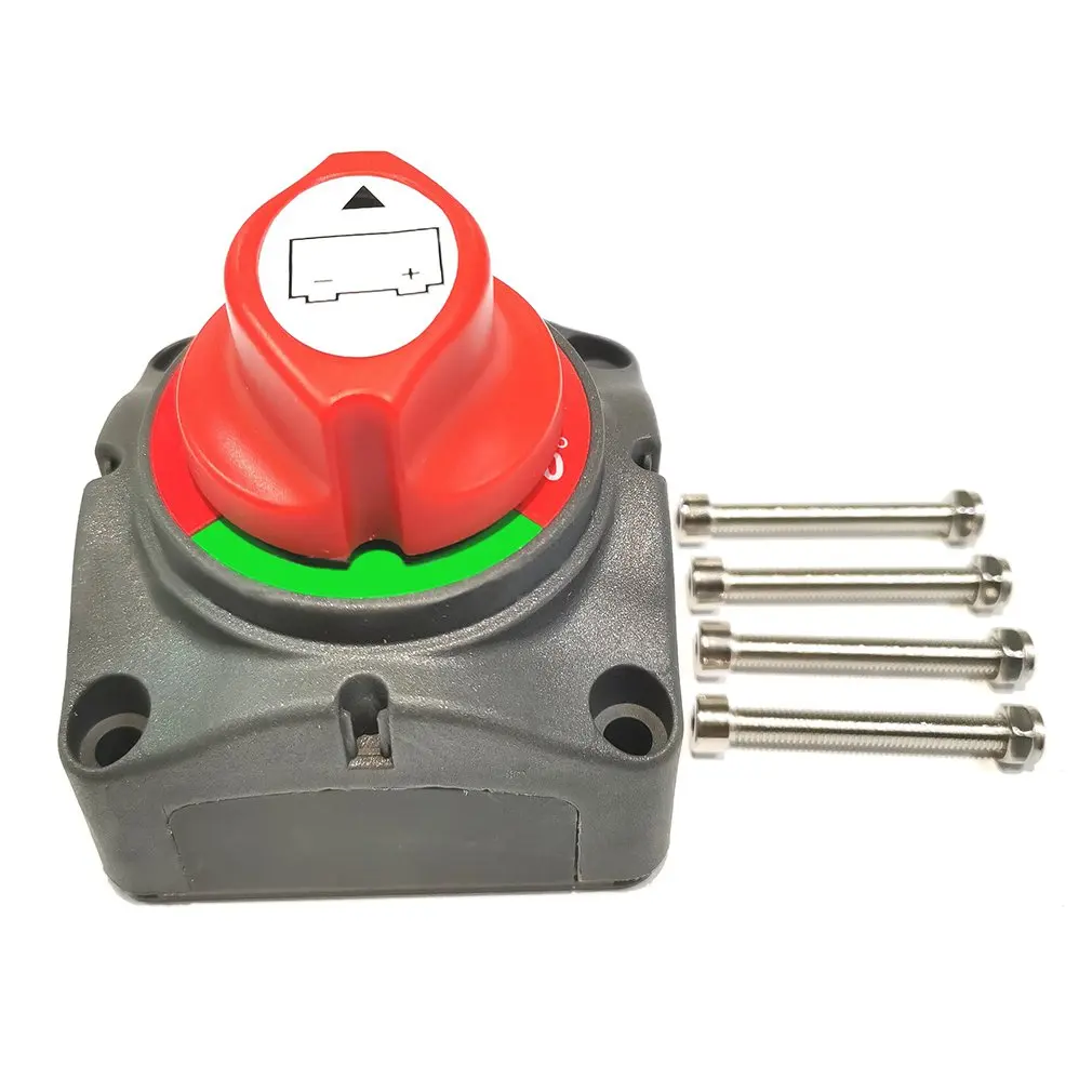 

3 Position Disconnect Isolator Master Switch 12-48v Battery Power Cut Off Kill Switch For Car Vehicle Rv Boat Marine