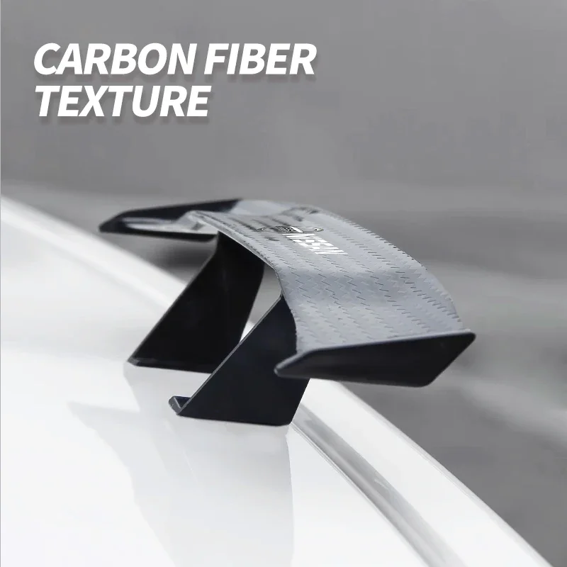 Автомобиль для Nissan Nismo 1 шт. Автомобильный задний мини-спойлер Крыло Canard Tail Winglet ABS