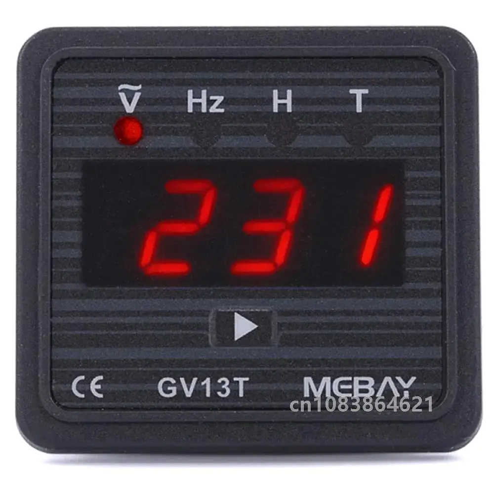 Совершенно новый дизельный генератор GV13T AC220V/AC380V цифровой вольтметр измеритель