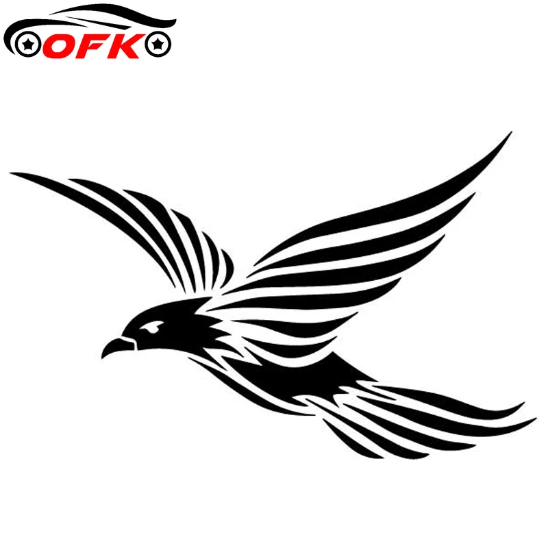 

Bird Creative Fashion Design Decor Car Sticker Door Vinyl Decal Black/Silver 16.9CM*10.5CM