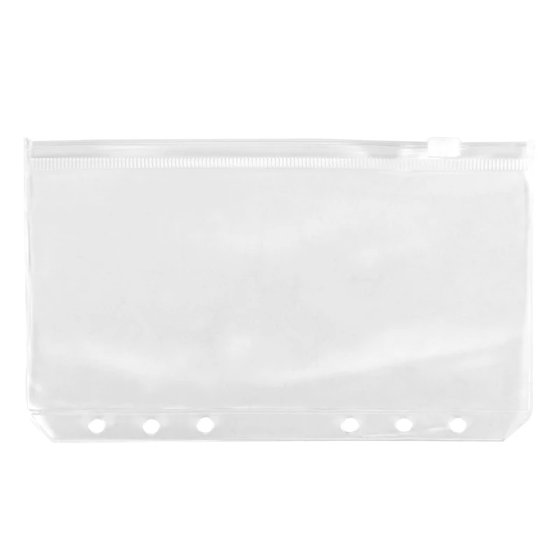 

Папки формата A6 с 6 отверстиями, папки с застежкой-молнией, пакеты с застежкой-молнией для документов, ноутбуков, карт, 15 шт.