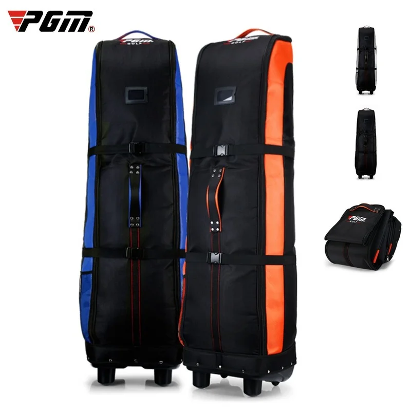 

PGM Travelling Golf Aviation Bag Wheels Golf Travel Bag Large Capacity Package Bag for Trip Foldable Golf Bags for Airplane