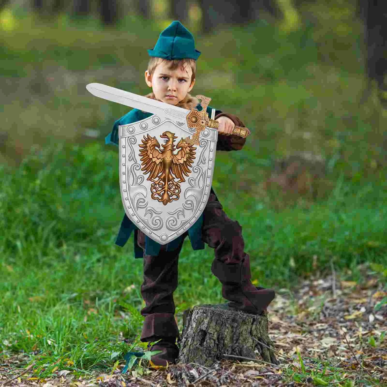 

1 Set Children Knight Costume Halloween Cosplay Costume Performance Costume