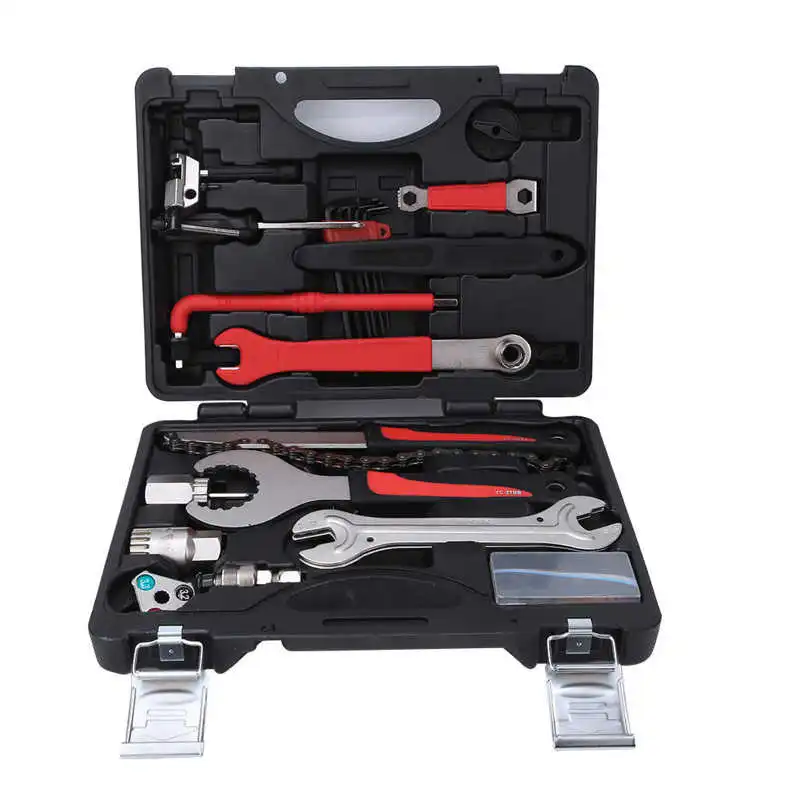 

Bike Repair Set Multifunctional Bicycle Repair Tool Kit Chain Ring Nut Wrench Mountain Bike Repairing Tool Set