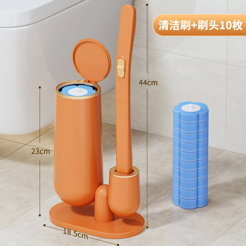 

Bathroom Toilet Brush Head Cleaner Holder Trump Bathroom Creative Toilet Brush Long Modern Szczotka Do Wc Home Improvement 50