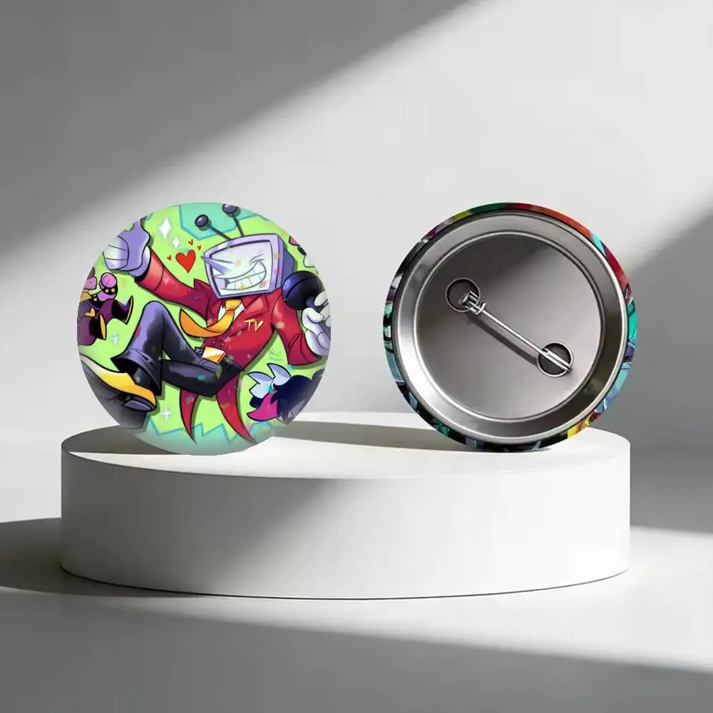 Фото Забавные значки-броши Swatch Tenna 25 мм, 32 мм, 44 мм, 58 мм, 75 мм для аксессуаров и подарков №5