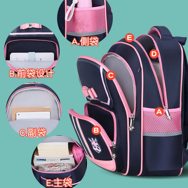 Warterproof children school bags Boys&Girls kids orthopedic Backpack schoolbags child School backpacks Primary School backpacks