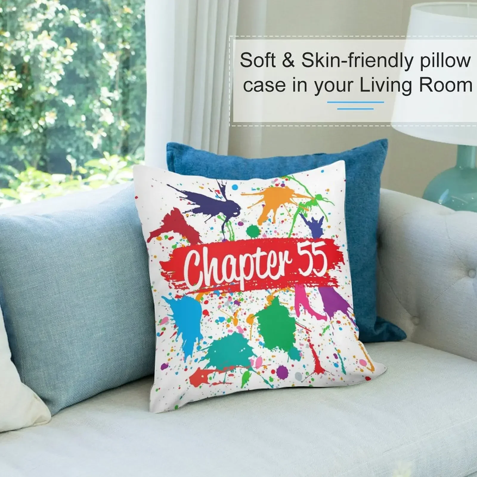 Глава 55 АКОМАФ Суд тумана и фура декоративная подушка чехол для подушки