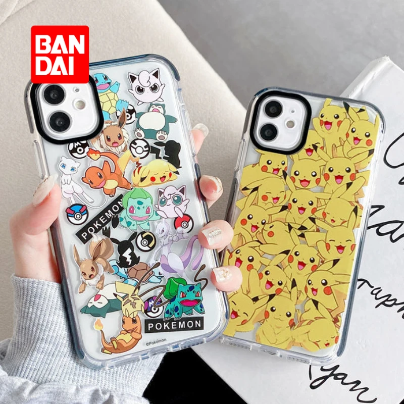 

Bandai Disney Case for iPhone 13 13Pro 12 12Pro 11 Pro X XS Max XR 7 8 Plus Cartoon Kawaii Phone Back Covers Anti-fall Fundas