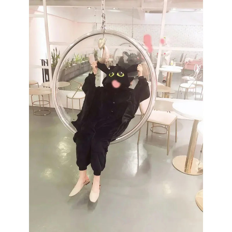 Кигуруми аниме ночное зло Беззубик Косплей Костюм Комбинезон Пижама смешной