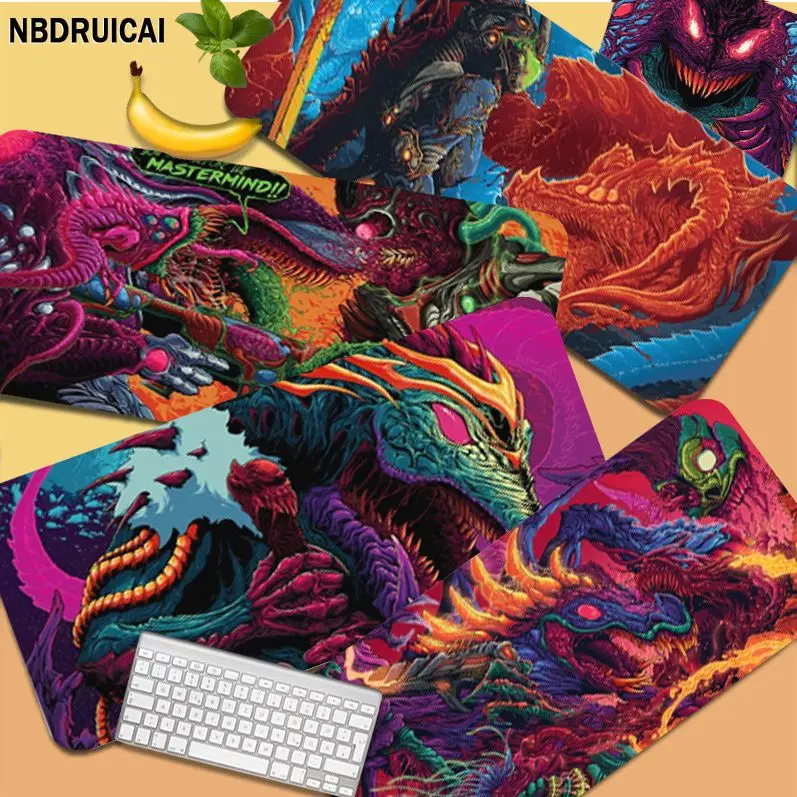 

Hyper Beast My Favorite Customized Laptop Gaming Mouse Pad Size For CSGO Game Player Desktop PC Computer Laptop