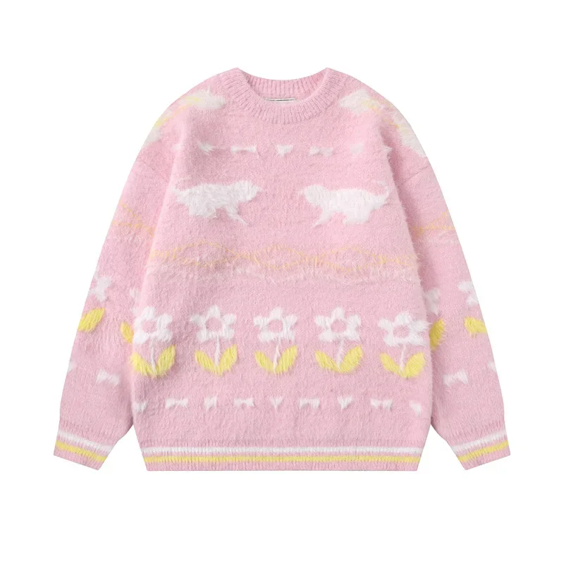 Tangshu модный 2024 осенний новый винтажный уникальный цветочный дизайн с